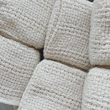 Load image into Gallery viewer, three cotton washcloths wrapped in twine

