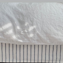 Load image into Gallery viewer, close up of the white duvet fabric
