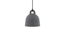 Load image into Gallery viewer, Grey Normann Copenhagen bell light in a white space
