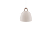 Load image into Gallery viewer, Cream Normann Copenhagen bell light in a white space
