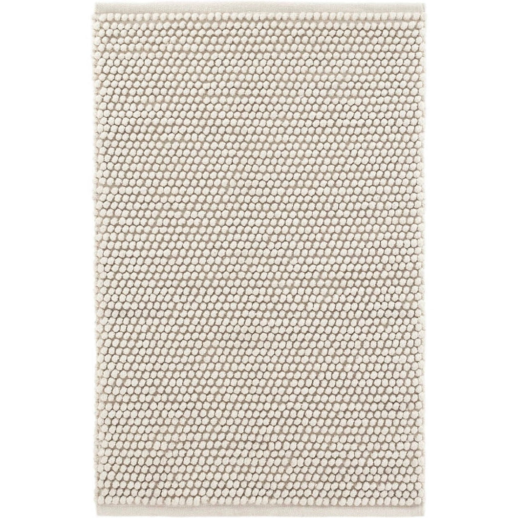 Ivory rug on white background
