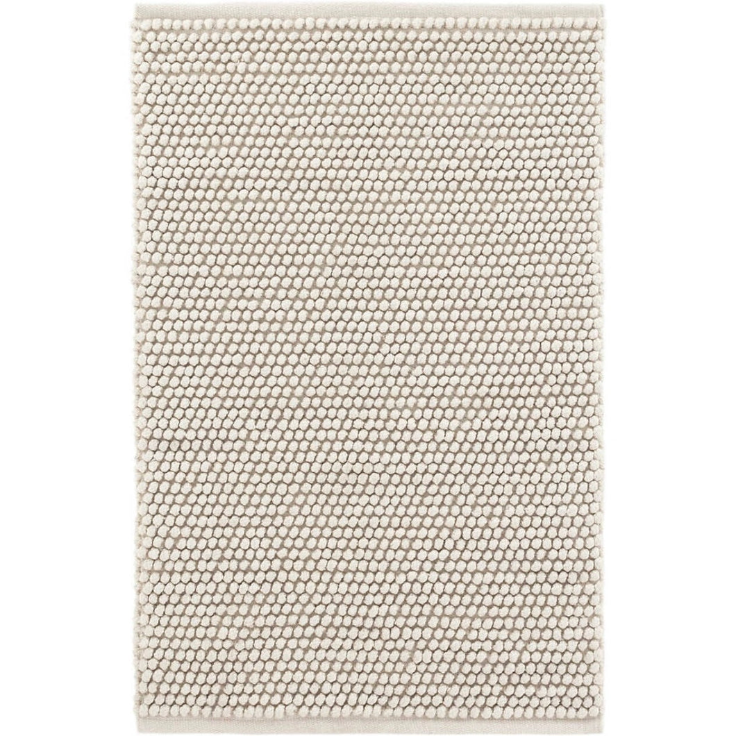 Ivory rug on white background