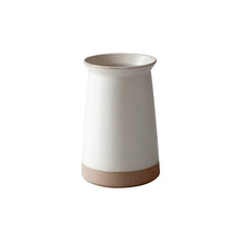Load image into Gallery viewer, white kinto utensil holder on a black background
